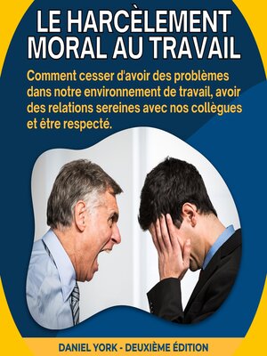 cover image of Le harcèlement moral au travail